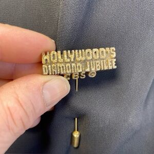 Vtg 1978 Hollywood’s Diamond Jubilee CBS  Stick Pin - RARE!!
